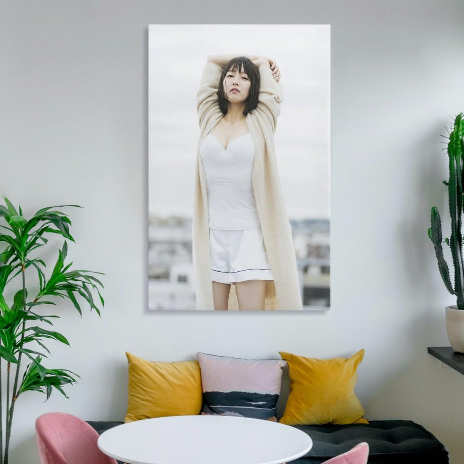 【激レア】吉岡里帆　特大　木製パネル　90㎝×60㎝　女優　壁掛け　ディスプレイ Amazon.co.jp: 女優の「吉岡里帆」写真 (68) オフィス ベッドルーム